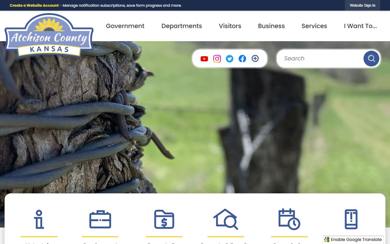 Atchison County court records official county homepage