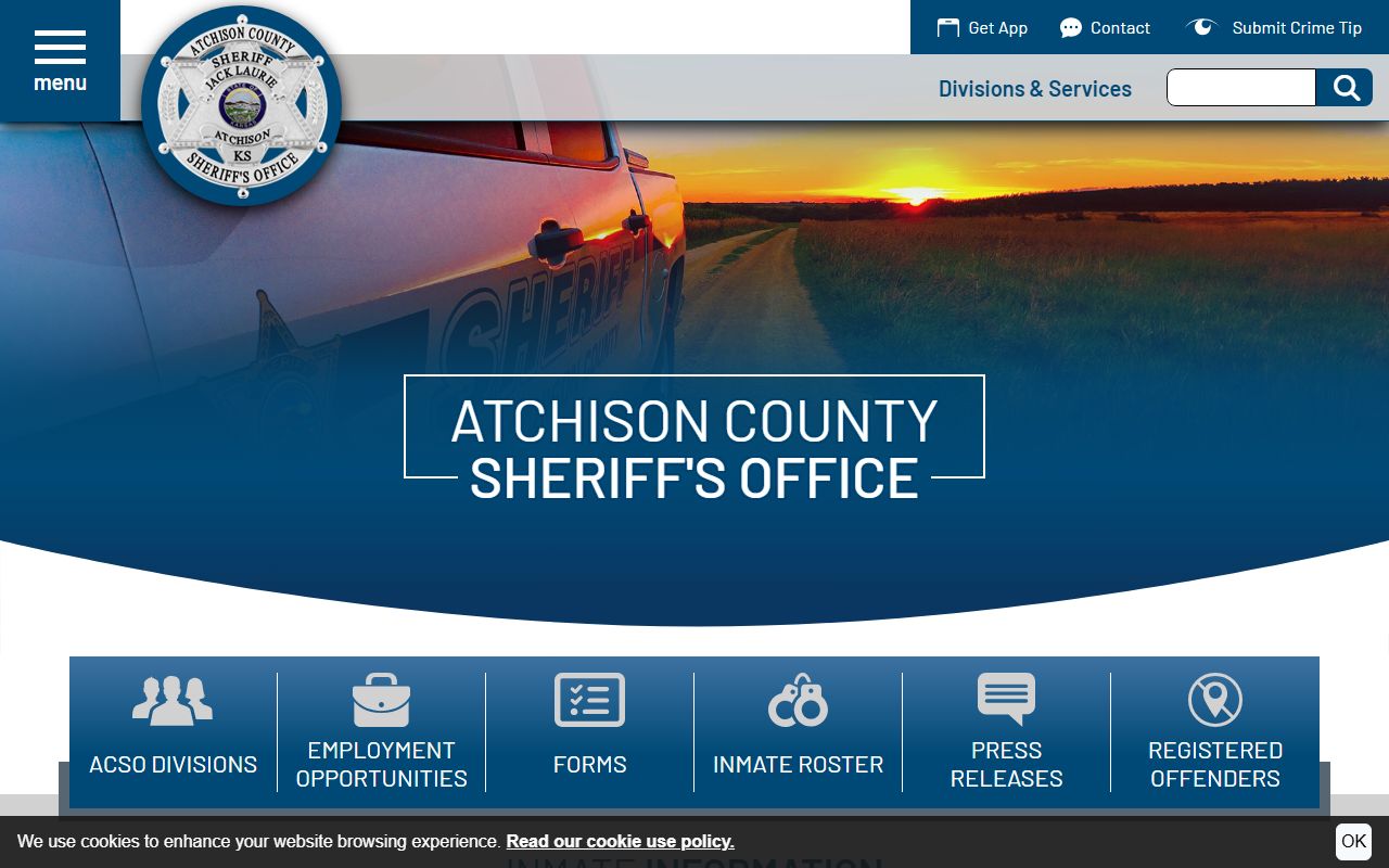 Atchison County court records sheriff and jail records homepage
